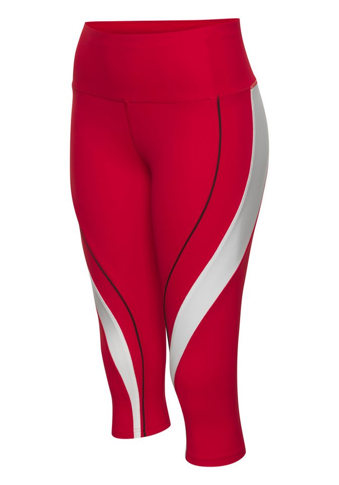 LASCANA ACTIVE Caprihose mit seitlichem Kontrasteinsatz – Bild 5 von 5