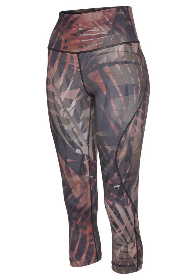 LASCANA ACTIVE Caprileggings Tropical mit abstraktem Palmenprint – Bild 5 von 5