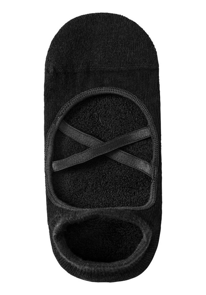 LASCANA ACTIVE Füßlinge (Packung, 3-Paar) mit elegant überkreuzten Laschen – Bild 4 von 5