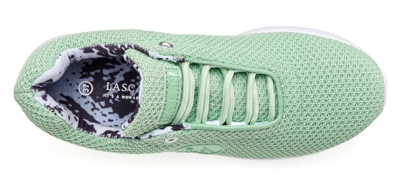 LASCANA ACTIVE Halbschuh, Turnschuhe, Sneaker mit atmungsaktivem Mesh-Obermaterial, herausnehmbare Innensohle – Bild 3 von 5
