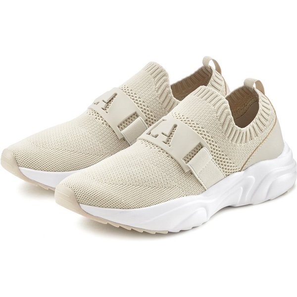 LASCANA ACTIVE Slip-On-Sneaker, Sneaker Halbschuh, Freizeitschuh, Slipper, Chunky Sohle VEGAN