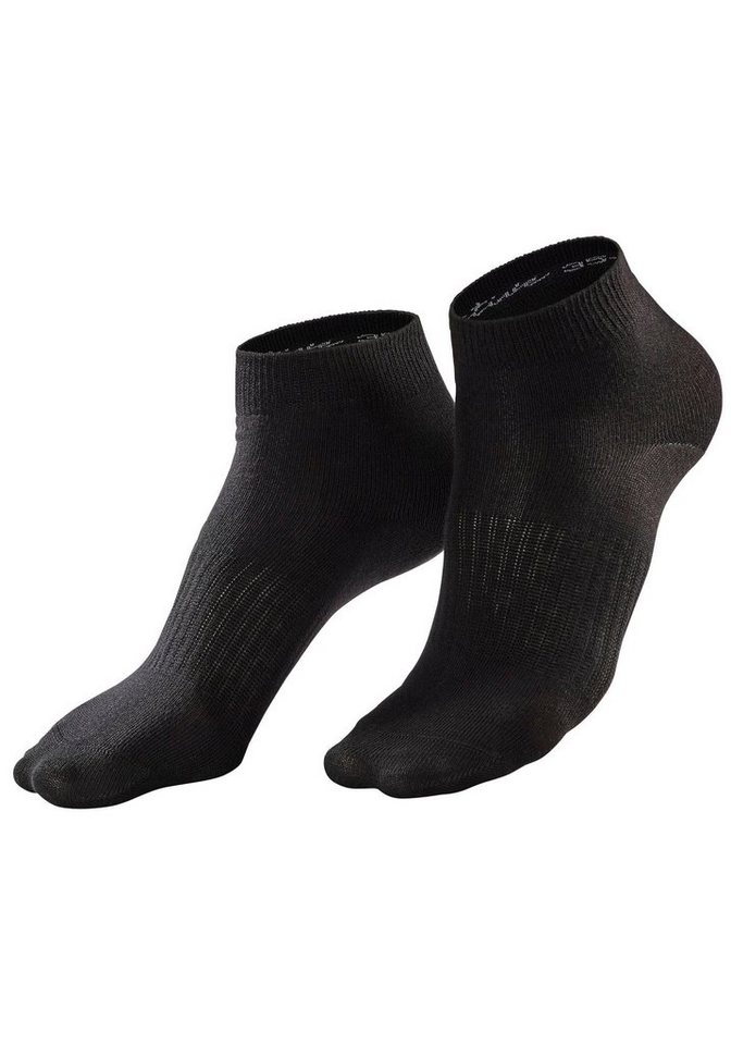 LASCANA ACTIVE Sneakersocken Kurze, Niedrige Socken aus Baumwolle für Sneaker, ohne Frottee (Packung, 7-Paar) mit Mittelfußgummi – Bild 5 von 5