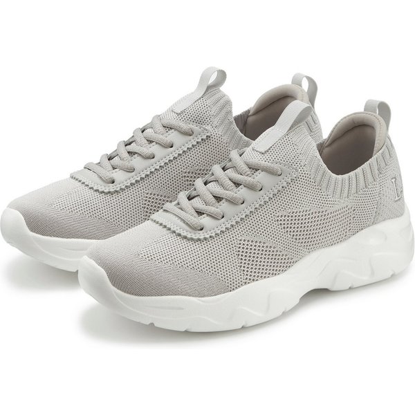 LASCANA ACTIVE Turnschuhe, Sneaker ultraleicht und bequem zum Reinschlüpfen mit Zierschnürung VEGAN