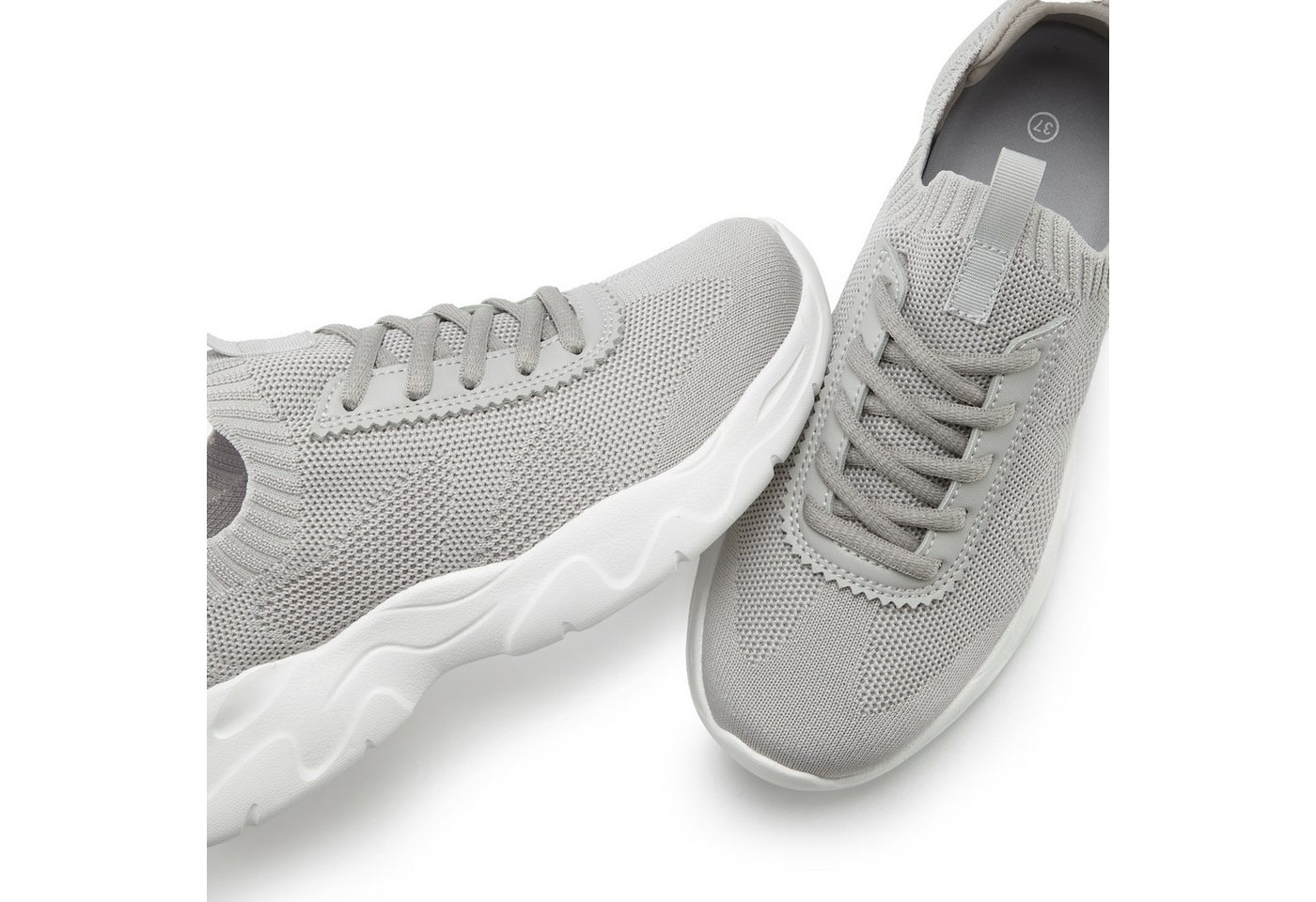 LASCANA ACTIVE Turnschuhe, Sneaker ultraleicht und bequem zum Reinschlüpfen mit Zierschnürung VEGAN – Bild 2 von 5