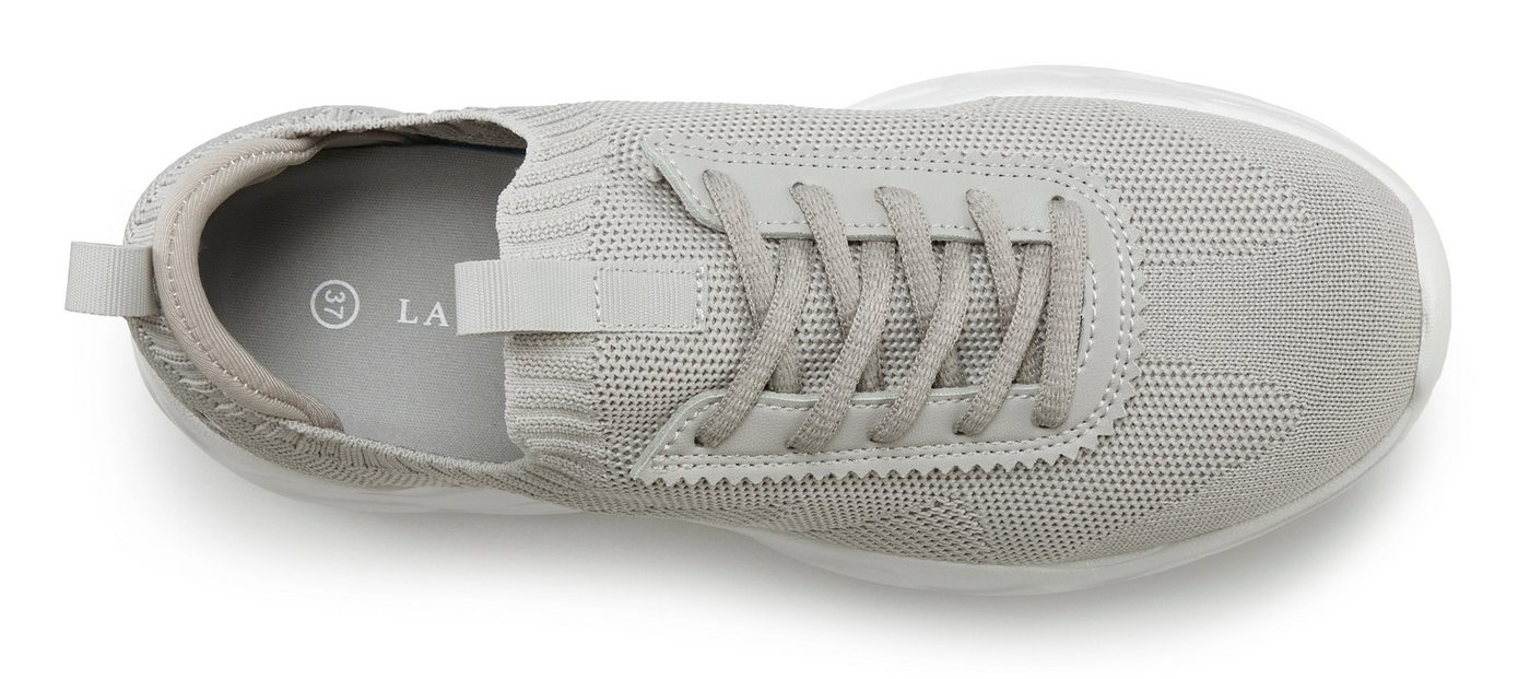 LASCANA ACTIVE Turnschuhe, Sneaker ultraleicht und bequem zum Reinschlüpfen mit Zierschnürung VEGAN – Bild 4 von 5