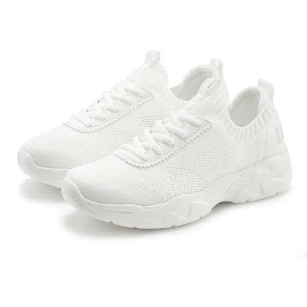LASCANA ACTIVE Turnschuhe, Sneaker ultraleicht und bequem zum Reinschlüpfen mit Zierschnürung VEGAN