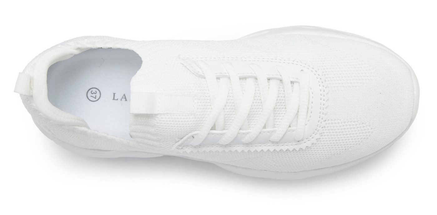 LASCANA ACTIVE Turnschuhe, Sneaker ultraleicht und bequem zum Reinschlüpfen mit Zierschnürung VEGAN – Bild 2 von 5