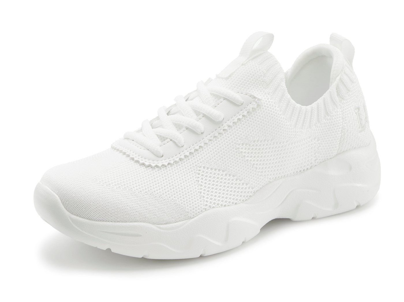 LASCANA ACTIVE Turnschuhe, Sneaker ultraleicht und bequem zum Reinschlüpfen mit Zierschnürung VEGAN – Bild 5 von 5