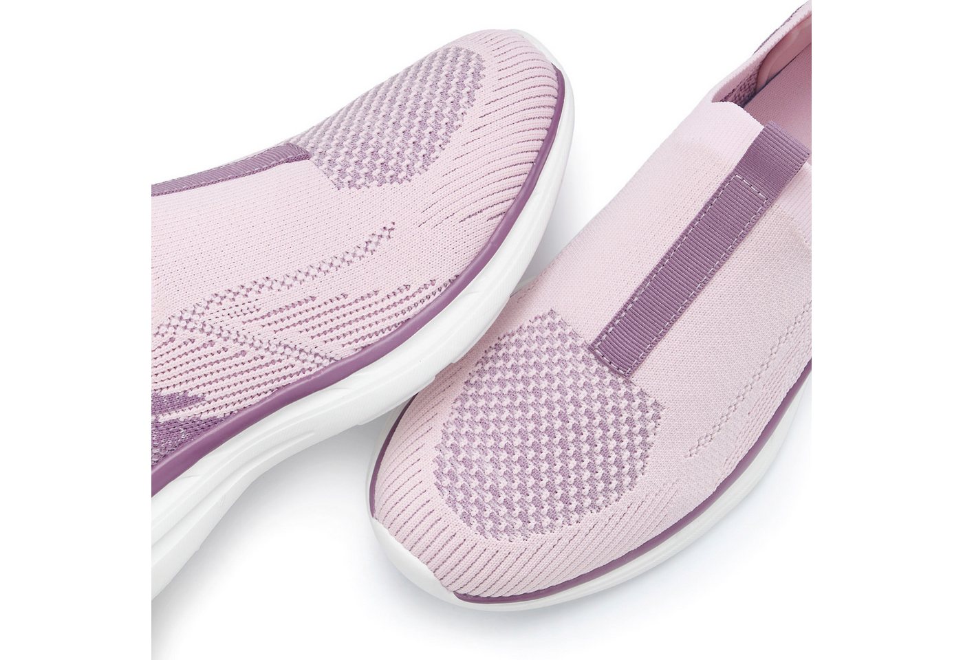 LASCANA ACTIVE Turnschuhe, Slip-On-Sneaker, Slipper, Freizeitschuh, Sneaker ultraleicht und bequem zum Reinschlüpfen VEGAN – Bild 4 von 5