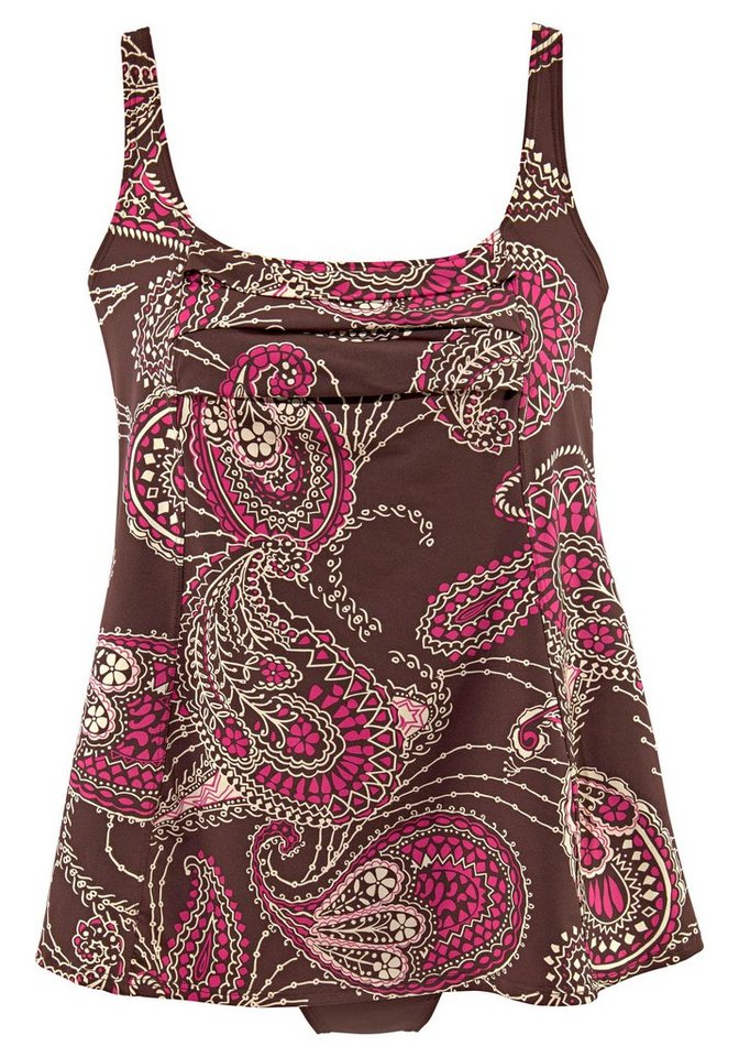 LASCANA Badekleid mit schönem Druck oder unifarben – Bild 2 von 5
