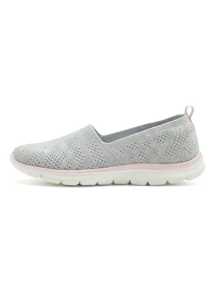 LASCANA Ballerina, Sneaker, Freizeitschuh, Slip-On-Sneaker, Slipper zum Reinschlüpfen, ultraleicht VEGAN – Bild 3 von 5