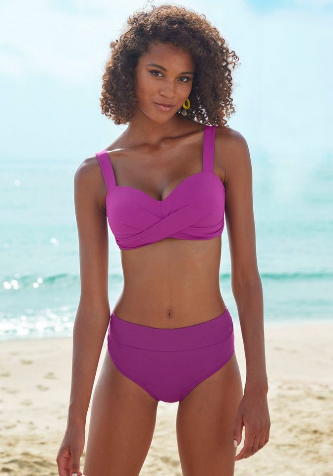 LASCANA Bandeau-Bikini-Top Comfy, mit bequemer Passform ohne Bügel – Bild 5 von 5