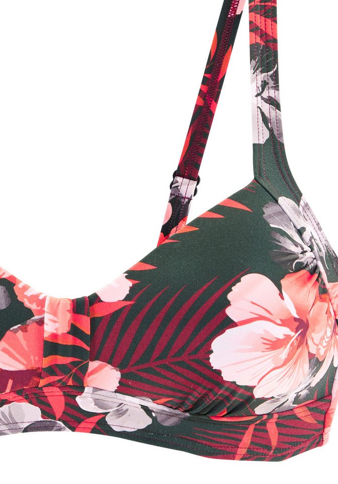 LASCANA Bandeau-Bikini-Top Loria, bis G Cup, ohne Bügel – Bild 3 von 4