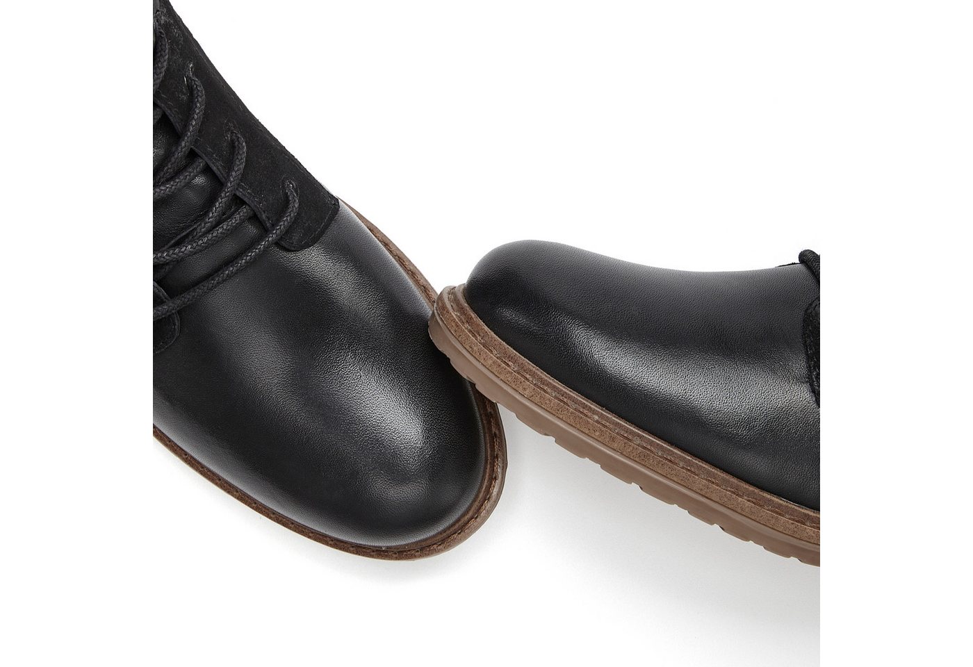 LASCANA Boots, Lederschuhe, Stiefelette aus Leder – Bild 5 von 5