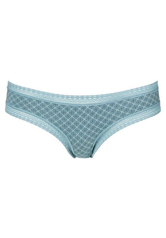 LASCANA Brasilslip (3er-Pack) aus elastischer Baumwolle mit weicher Spitze – Bild 3 von 5