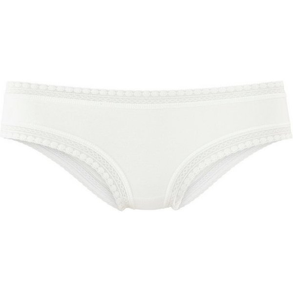 LASCANA Brasilslip (3er-Set) aus elastischer Baumwolle mit weicher Spitze