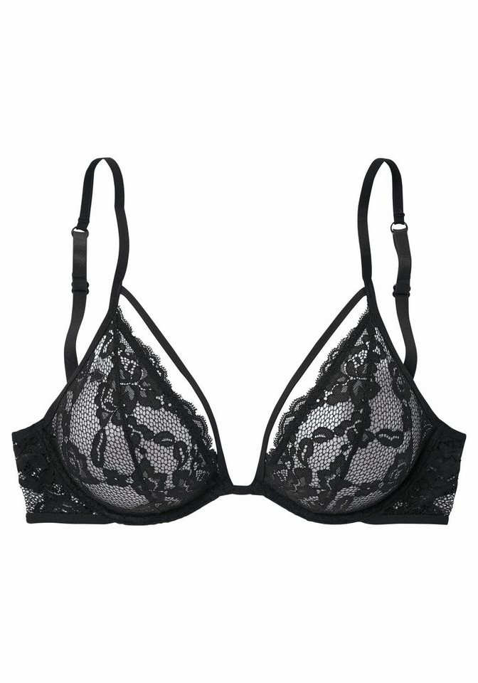 LASCANA Bügel-BH, BH mit Bügel, Spitzen-BH, als Dessous-Set kombinierbar sexy Unterwäsche, sexy Dessous, Reizwäsche Damen – Bild 2 von 5