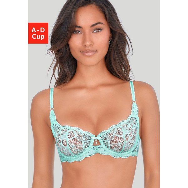 LASCANA Bügel-BH, BH mit Bügel, Spitzen-BH, als Dessous-Set kombinierbar, Nikoletta sexy Dessous, sexy Unterwäsche, Reizwäsche Damen