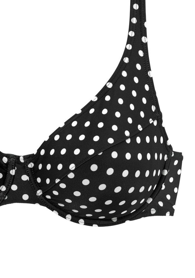 LASCANA Bügel-Bikini mit modischen Punkten – Bild 3 von 5
