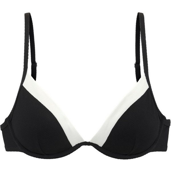 LASCANA Bügel-Bikini-Top Chic, aus eleganter Strukturware