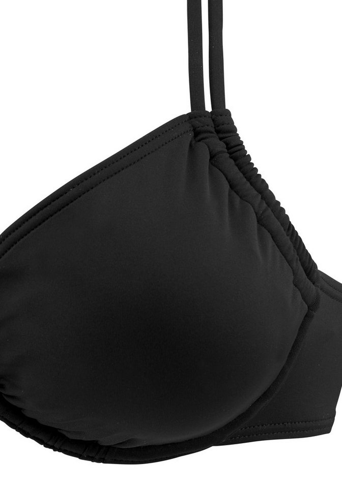 LASCANA Bügel-Bikini-Top Italy, seitlich zu raffen – Bild 3 von 5