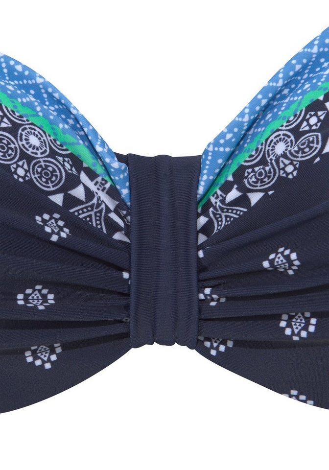 LASCANA Bügel-Bikini-Top Jimer, im modischen Print – Bild 3 von 5