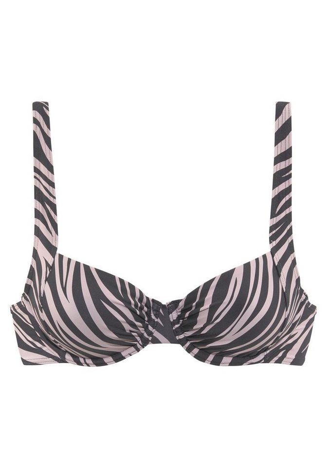 LASCANA Bügel-Bikini-Top Kaa, im Animal-Design – Bild 2 von 5