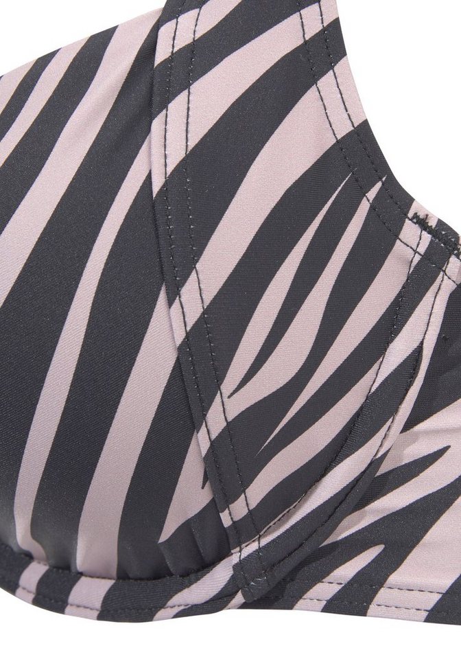 LASCANA Bügel-Bikini-Top Kaa, im Animal-Design – Bild 3 von 5