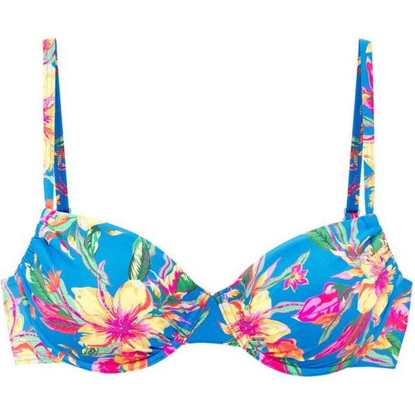 LASCANA Bügel-Bikini-Top Malia, mit tropischem Print