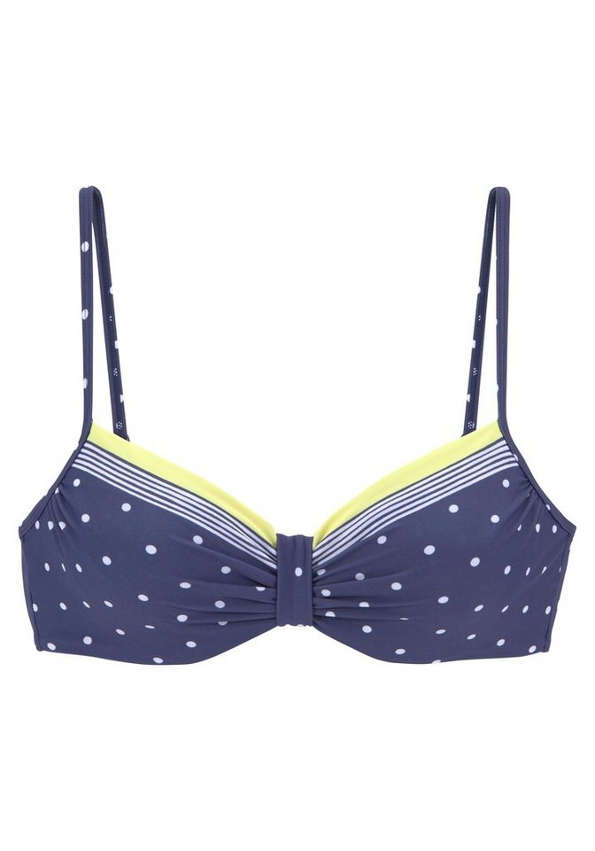 LASCANA Bügel-Bikini-Top Monri, mit geraffter Mitte – Bild 2 von 5