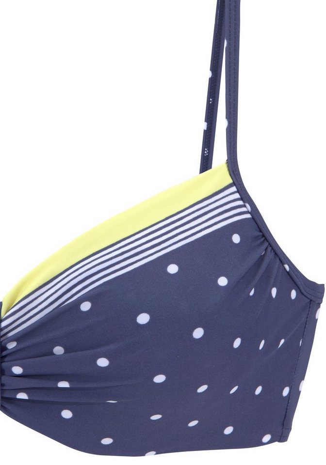 LASCANA Bügel-Bikini-Top Monri, mit geraffter Mitte – Bild 3 von 5