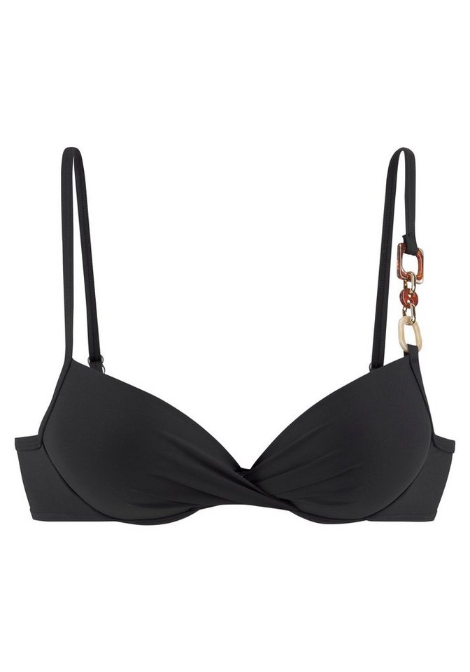 LASCANA Bügel-Bikini-Top Yves, mit Wattierung – Bild 2 von 5