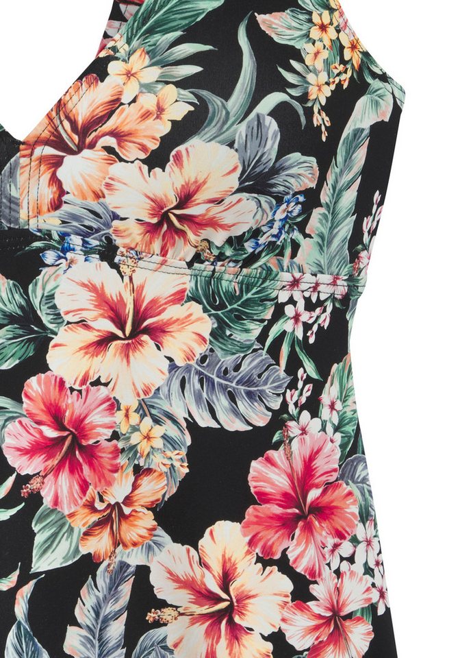 LASCANA Bügel-Tankini-Top Salsa, mit tollem Blumenprint – Bild 3 von 4