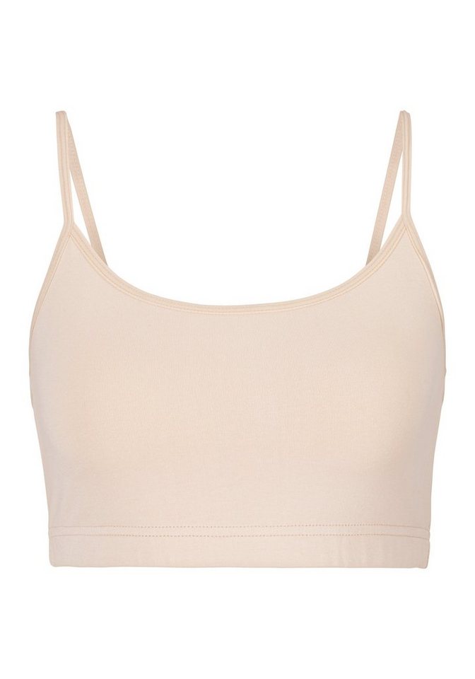 LASCANA Bustier (2er-Pack) aus elastischer Baumwolle – Bild 3 von 5
