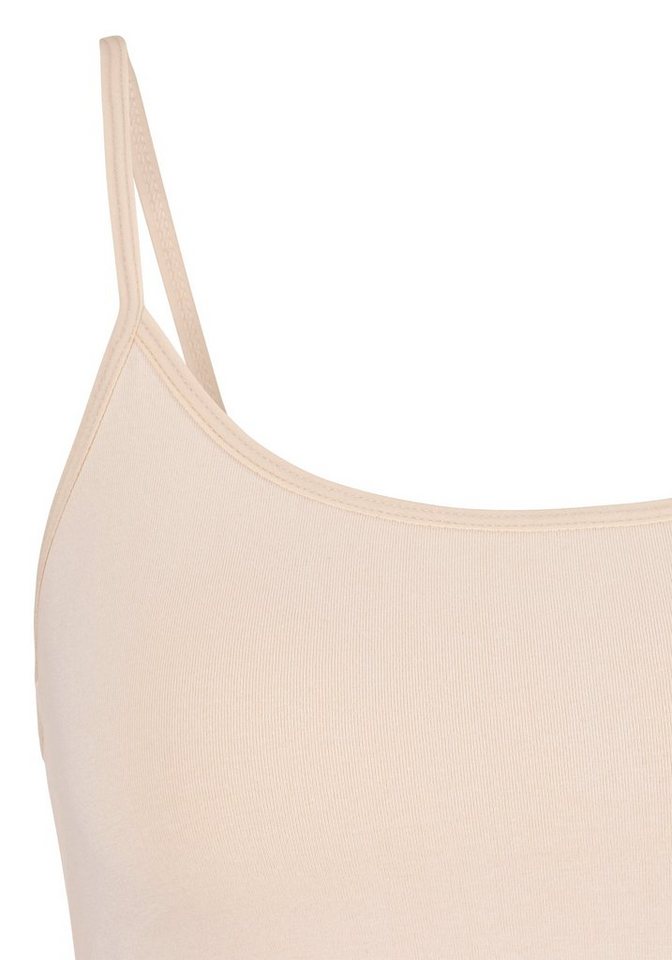 LASCANA Bustier (2er-Pack) aus elastischer Baumwolle – Bild 4 von 5