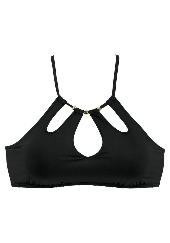 LASCANA Bustier-Bikini-Top Italy, mit Zierperlen – Bild 3 von 5