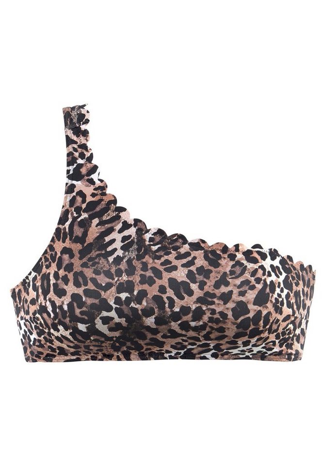 LASCANA Bustier-Bikini-Top Lexa, Mit Muschelkante – Bild 2 von 5