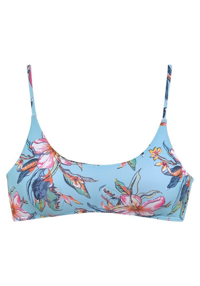 LASCANA Bustier-Bikini-Top Malia, mit tropischem Print – Bild 2 von 5