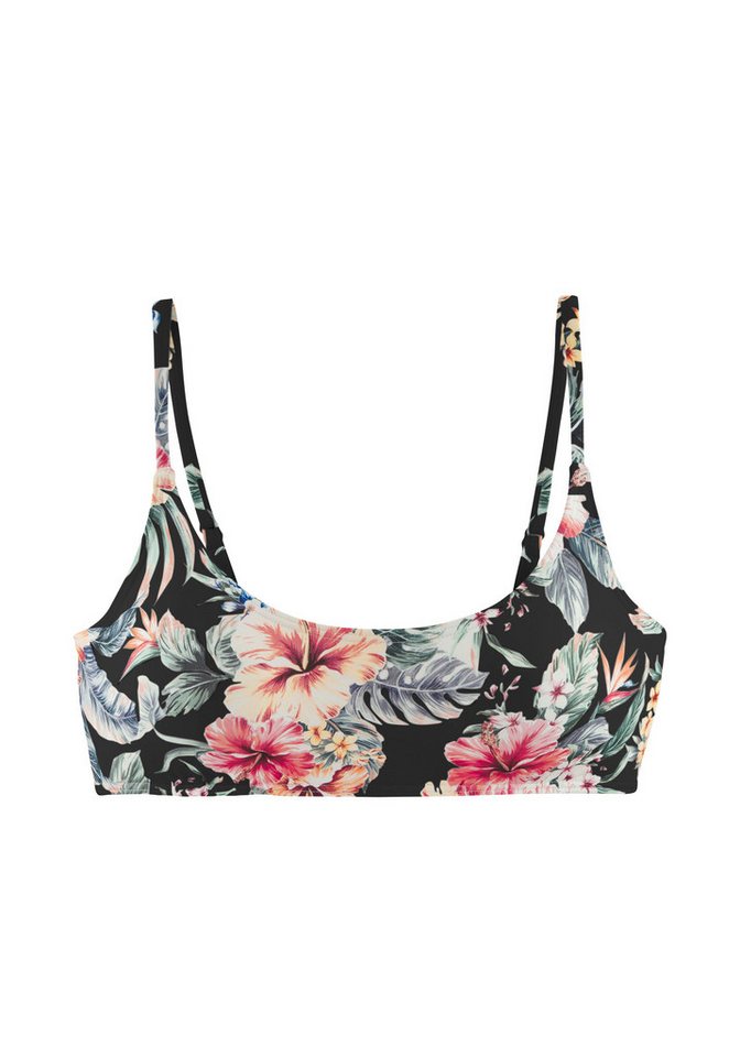 LASCANA Bustier-Bikini-Top Salsa, mit tollem Blumenprint – Bild 2 von 4
