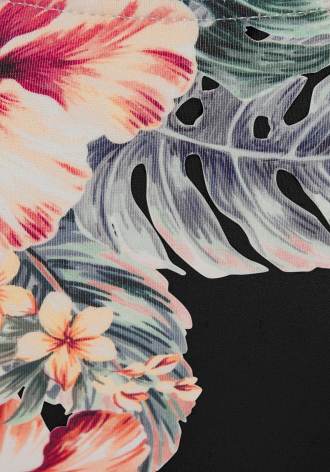 LASCANA Bustier-Bikini-Top Salsa, mit tollem Blumenprint – Bild 4 von 4