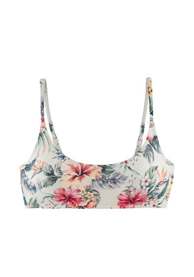 LASCANA Bustier-Bikini-Top Salsa, mit tollem Blumenprint – Bild 2 von 5