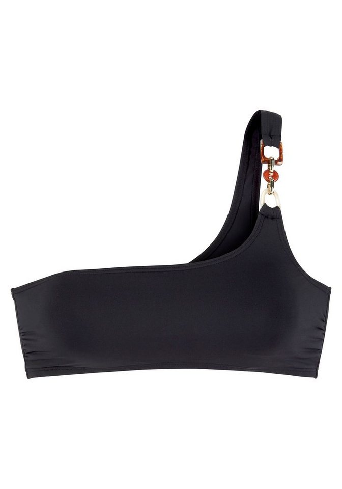 LASCANA Bustier-Bikini-Top Yves, mit elegantem Schmuckdekor – Bild 2 von 4