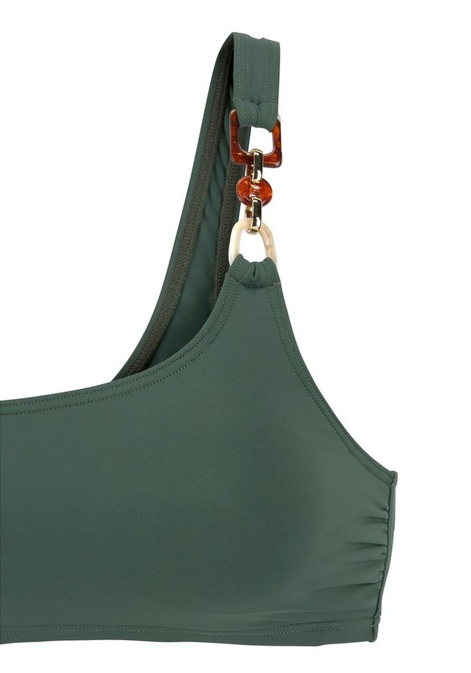 LASCANA Bustier-Bikini-Top Yves, mit elegantem Schmuckdekor – Bild 3 von 4