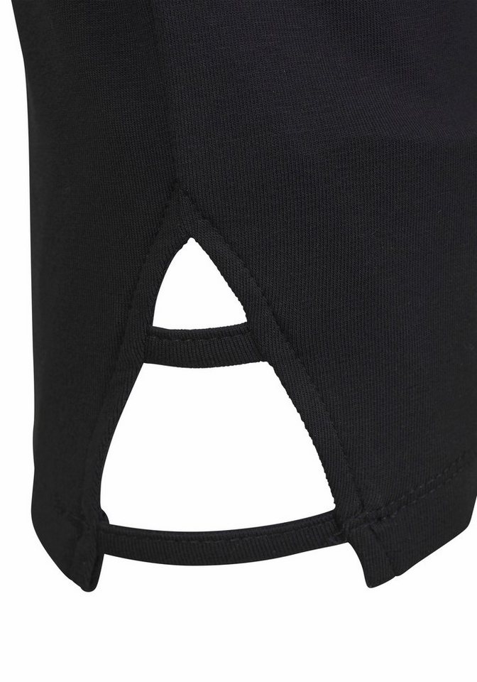 LASCANA Caprileggings aus elastischer, bequemer Baumwollmischung mit Cut-outs am Saum, 3/4-Länge, Basic, Sommerhose, Schlupfhose – Bild 4 von 5