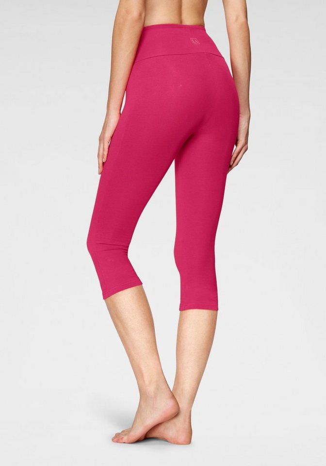 LASCANA Caprileggings mit breitem, weichen Bündchen – Bild 5 von 5