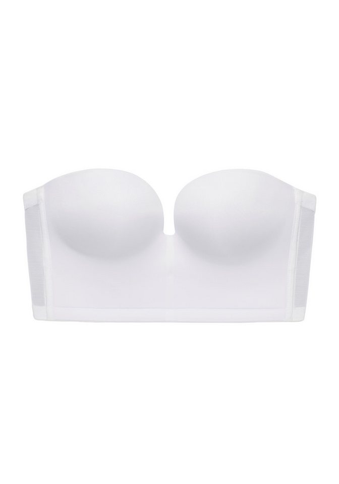 LASCANA Corsage, Push-up-BH, BH ohne Träger, Trägerloser BH, Multiway-BH mit Push-up-Kissen & Stützfunktion, große Größen – Bild 2 von 5