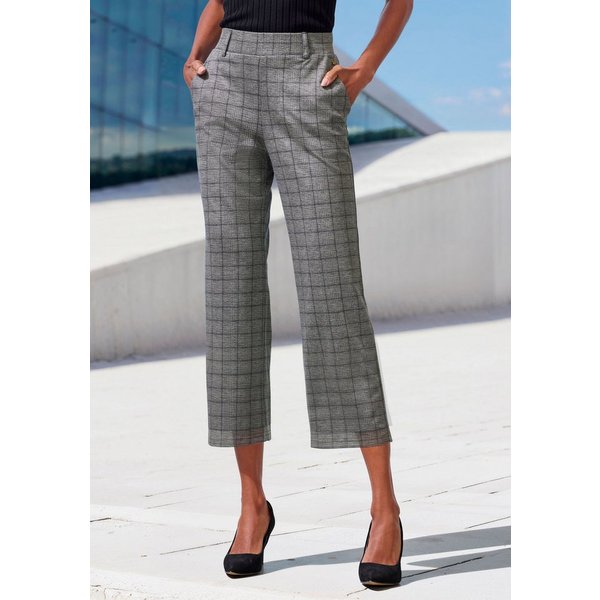 LASCANA Culotte mit Jacquard Strickmuster oder uni schwarz