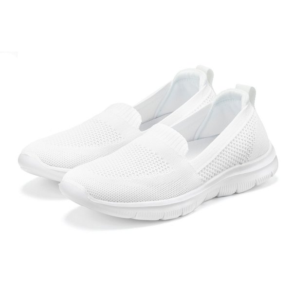 LASCANA Halbschuh, Sneaker, Slip-On-Sneaker, Slipper aus bequemen Textil-Material zum Reinschlüpfen VEGAN