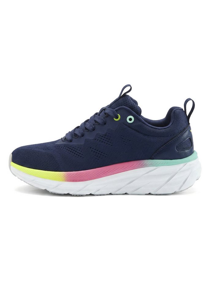 LASCANA Halbschuh, Turnschuh, Freizeitschuh, Sneaker mit modischen Farbdetails, Chunky Sohle & Mesh-Optik VEGAN – Bild 3 von 5