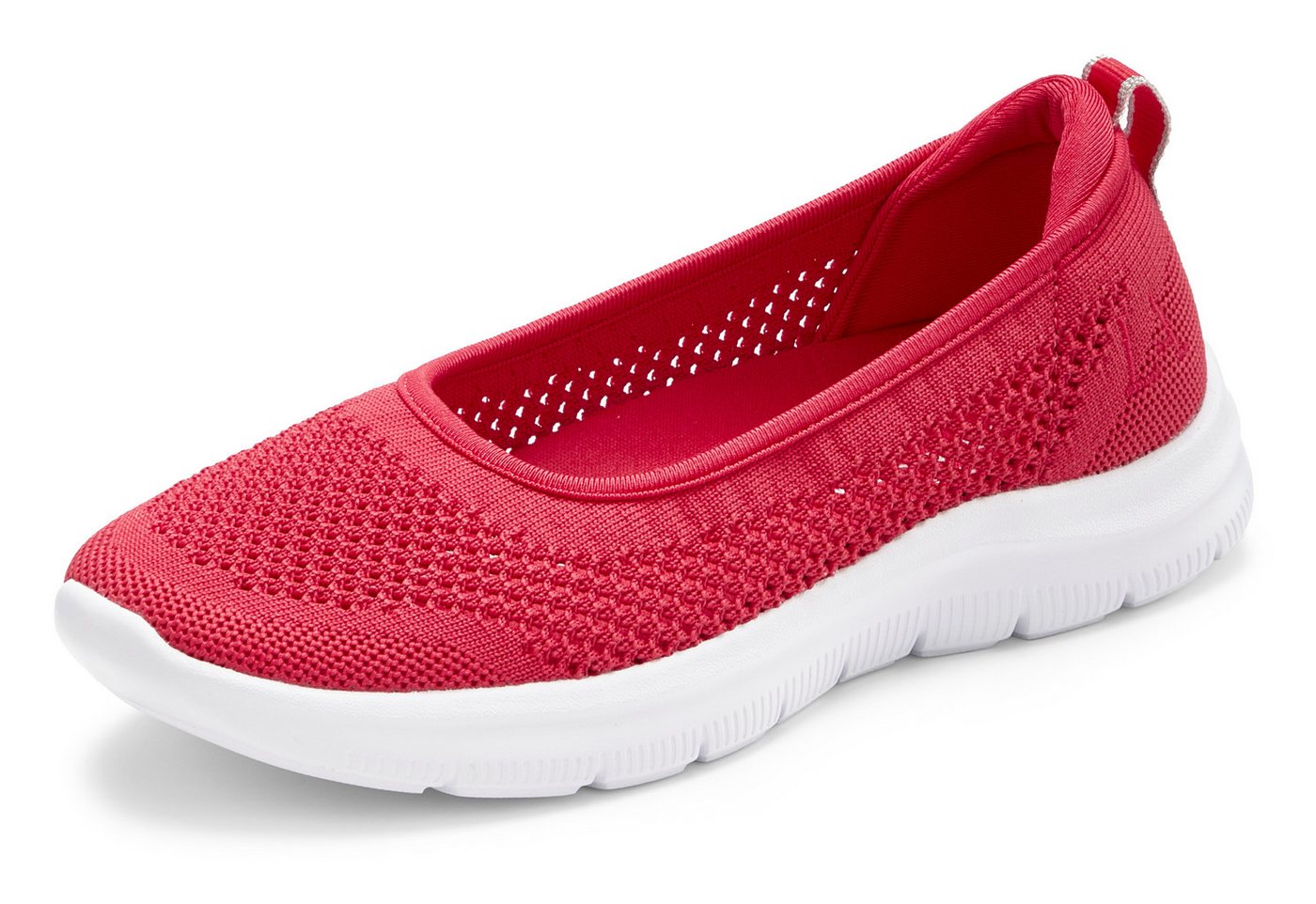 LASCANA Halbschuh, Slip-On-Sneaker, Sneaker Ballerinas zum Reinschlüpfen VEGAN – Bild 2 von 5